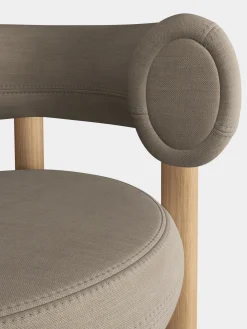 Fat Natural Wood 75cm Bar Stool