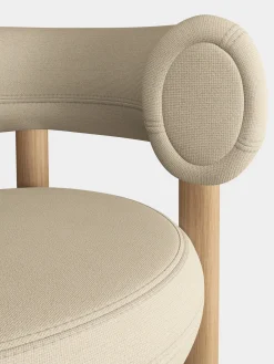 Fat Natural Wood 75cm Bar Stool