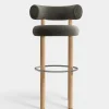 Fat Natural Wood 75cm Bar Stool