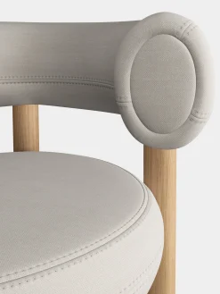 Fat Natural Wood 75cm Bar Stool