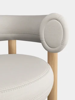 Fat Natural Wood 65cm Counter Stool