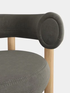 Fat Natural Wood 65cm Counter Stool