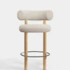 Fat Natural Wood 65cm Counter Stool