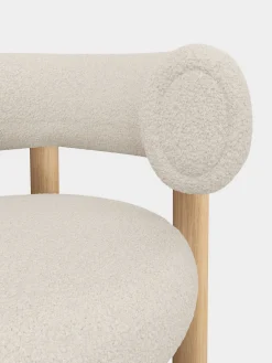Fat Natural Wood 65cm Counter Stool