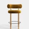 Fat Natural Wood 65cm Counter Stool