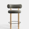 Fat Natural Wood 65cm Counter Stool