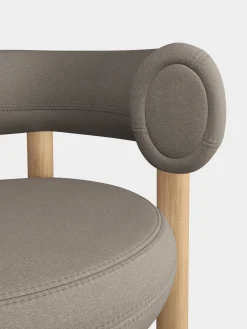 Fat Natural Wood 65cm Counter Stool