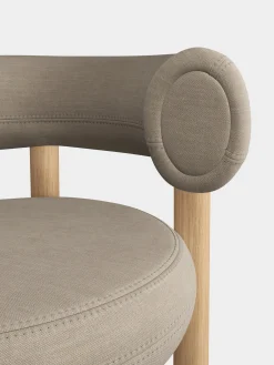 Fat Natural Wood 65cm Counter Stool