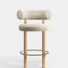 Fat Natural Wood 65cm Counter Stool