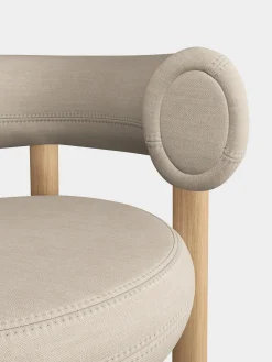 Fat Natural Wood 65cm Counter Stool