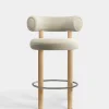 Fat Natural Wood 65cm Counter Stool