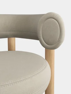 Fat Natural Wood 65cm Counter Stool