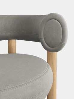 Fat Natural Wood 65cm Counter Stool