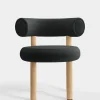 Fat Natural Wood Dining Chair