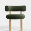 Fat Natural Wood Dining Chair
