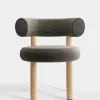 Fat Natural Wood Dining Chair