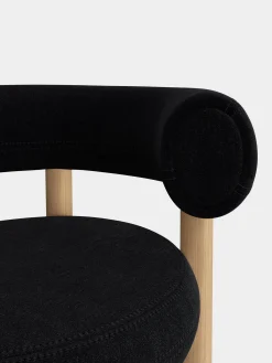 Fat Natural Wood Dining Chair