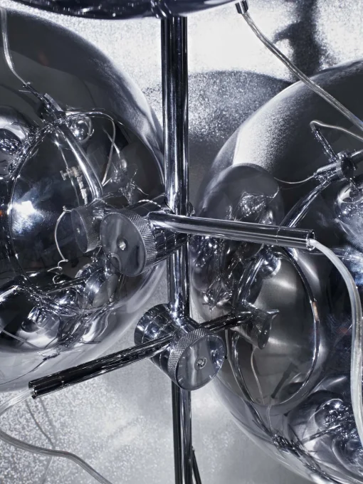 Mirror Ball Floor Chandelier
