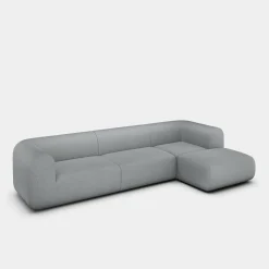 Plump Left Arm & Right Facing Chaise Longue Modular Sofa