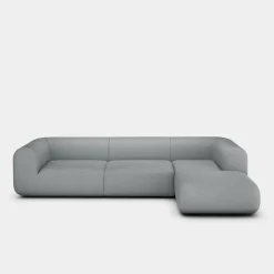 Plump Left Arm & Right Facing Chaise Longue Modular Sofa