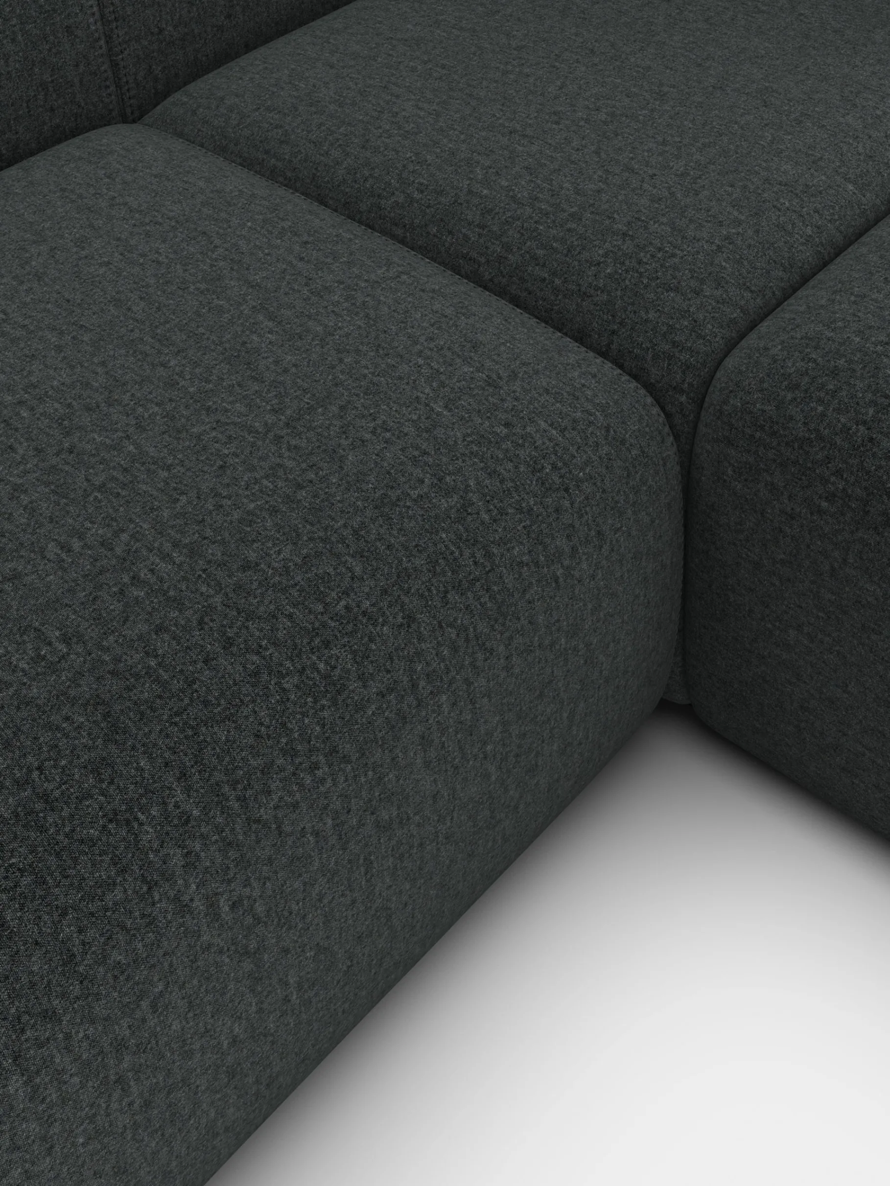 Plump Left Arm & Right Facing Chaise Longue Modular Sofa