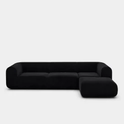 Plump Left Arm & Right Facing Chaise Longue Modular Sofa