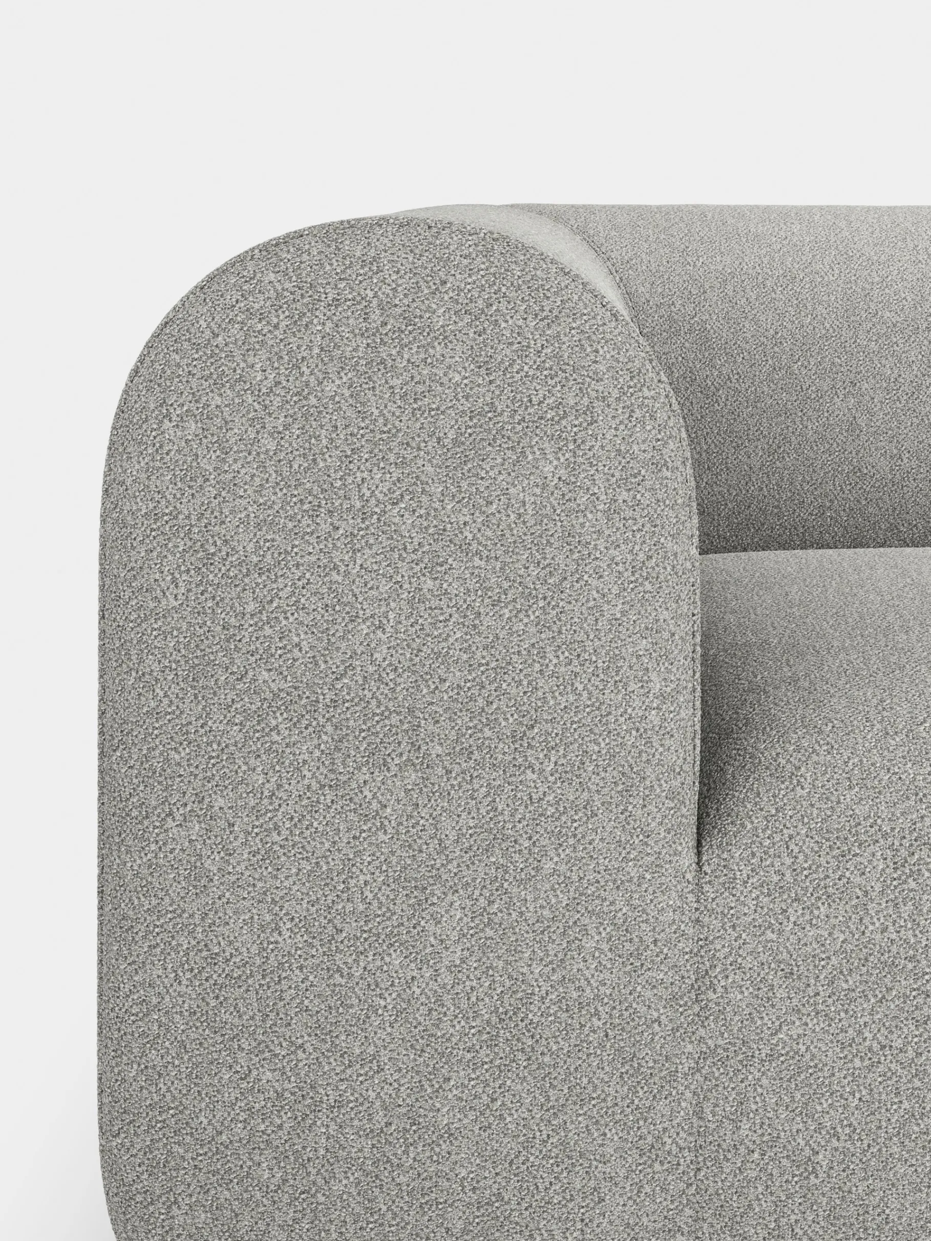 Plump Left Arm & Right Facing Chaise Longue Modular Sofa