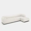Plump Left Arm & Right Facing Chaise Longue Modular Sofa