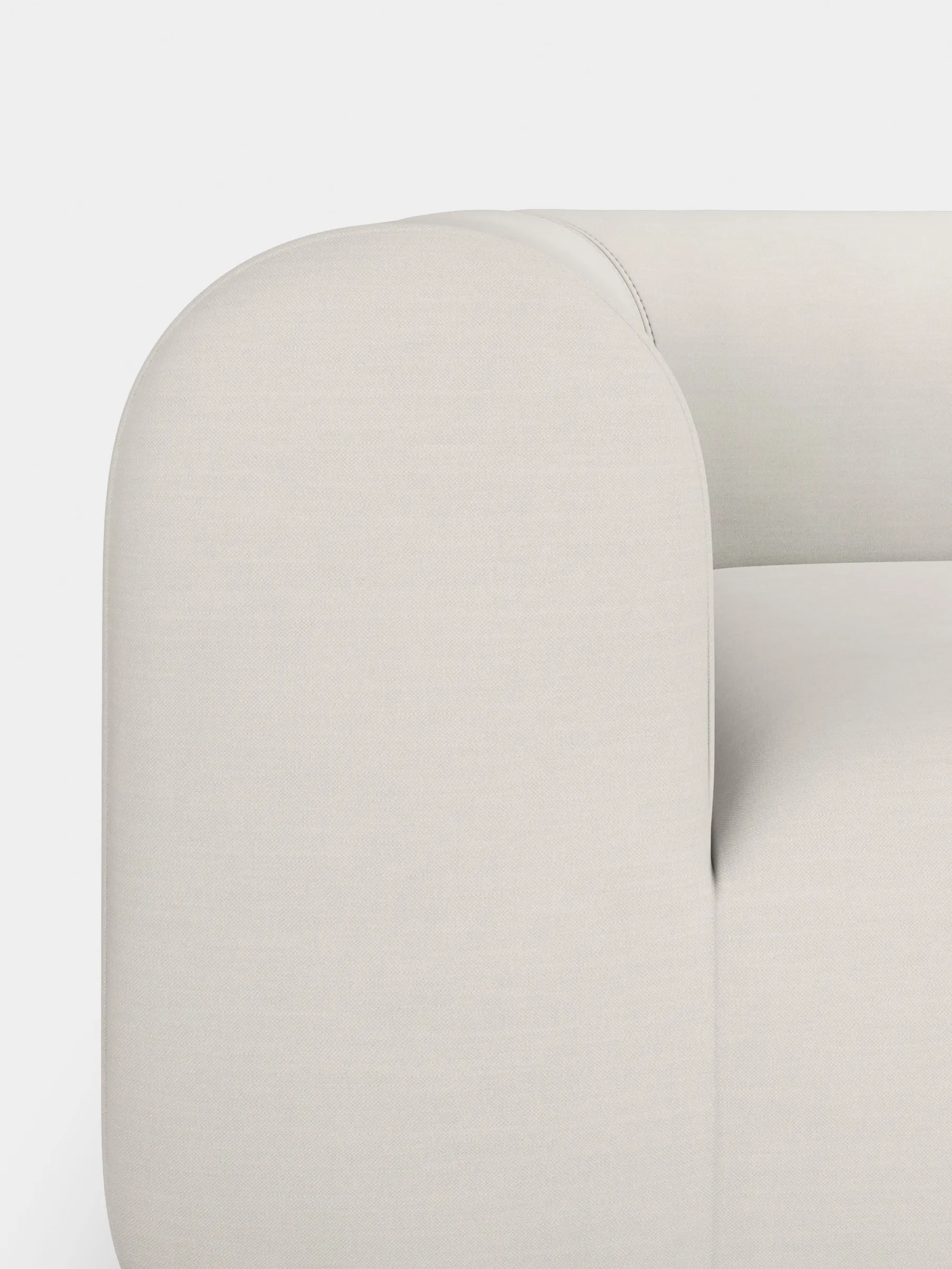 Plump Left Arm & Right Facing Chaise Longue Modular Sofa