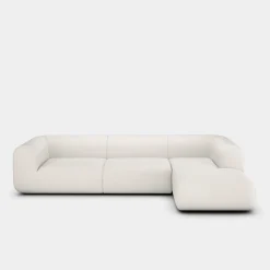 Plump Left Arm & Right Facing Chaise Longue Modular Sofa