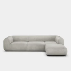 Plump Left Arm & Right Facing Chaise Longue Modular Sofa