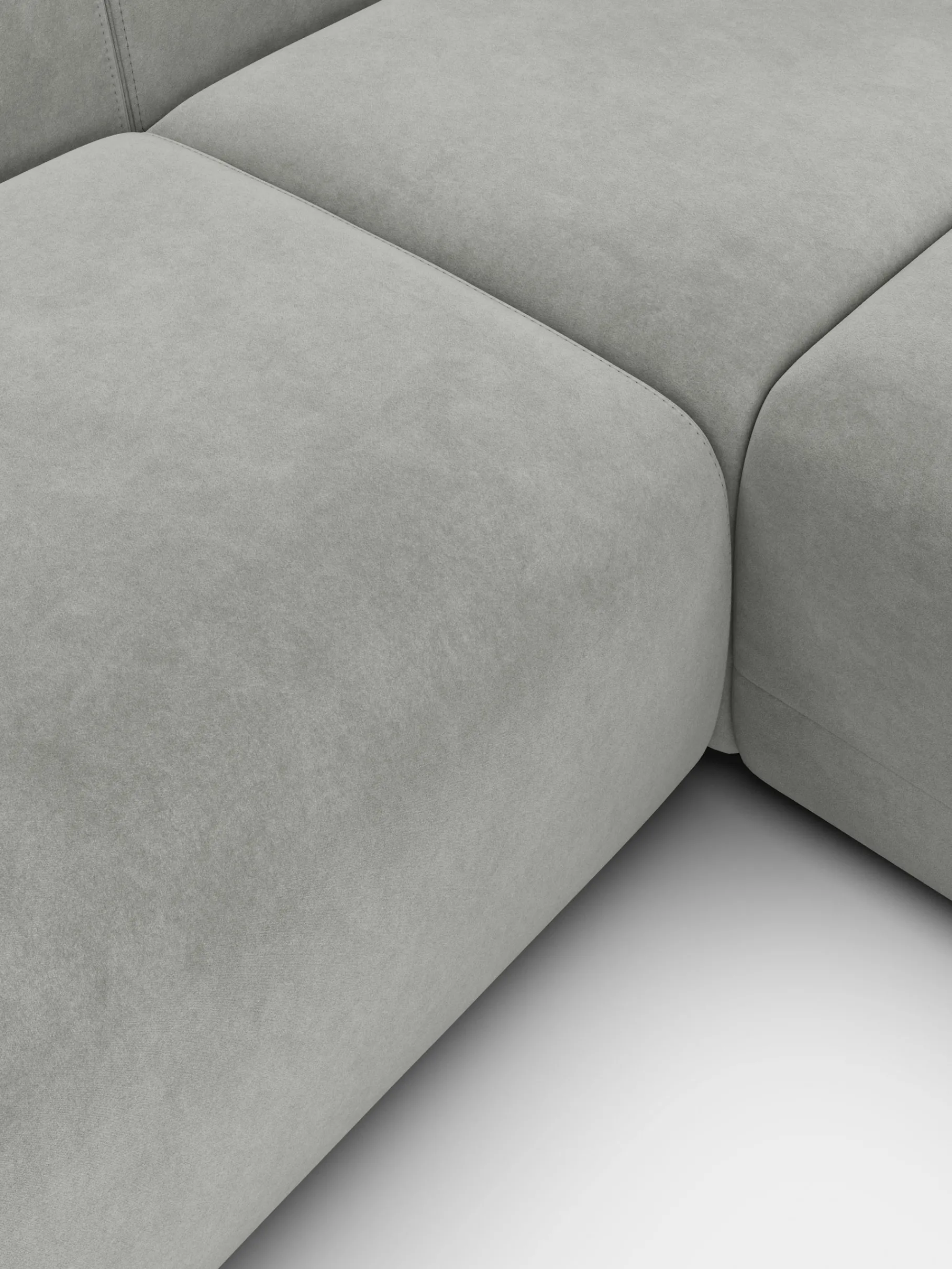 Plump Left Arm & Right Facing Chaise Longue Modular Sofa