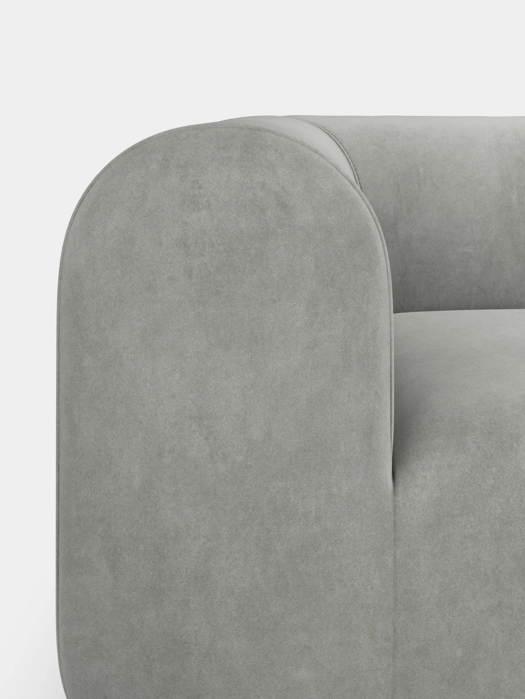 Plump Left Arm & Right Facing Chaise Longue Modular Sofa