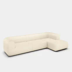 Plump Left Arm & Right Facing Chaise Longue Modular Sofa