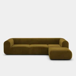 Plump Left Arm & Right Facing Chaise Longue Modular Sofa