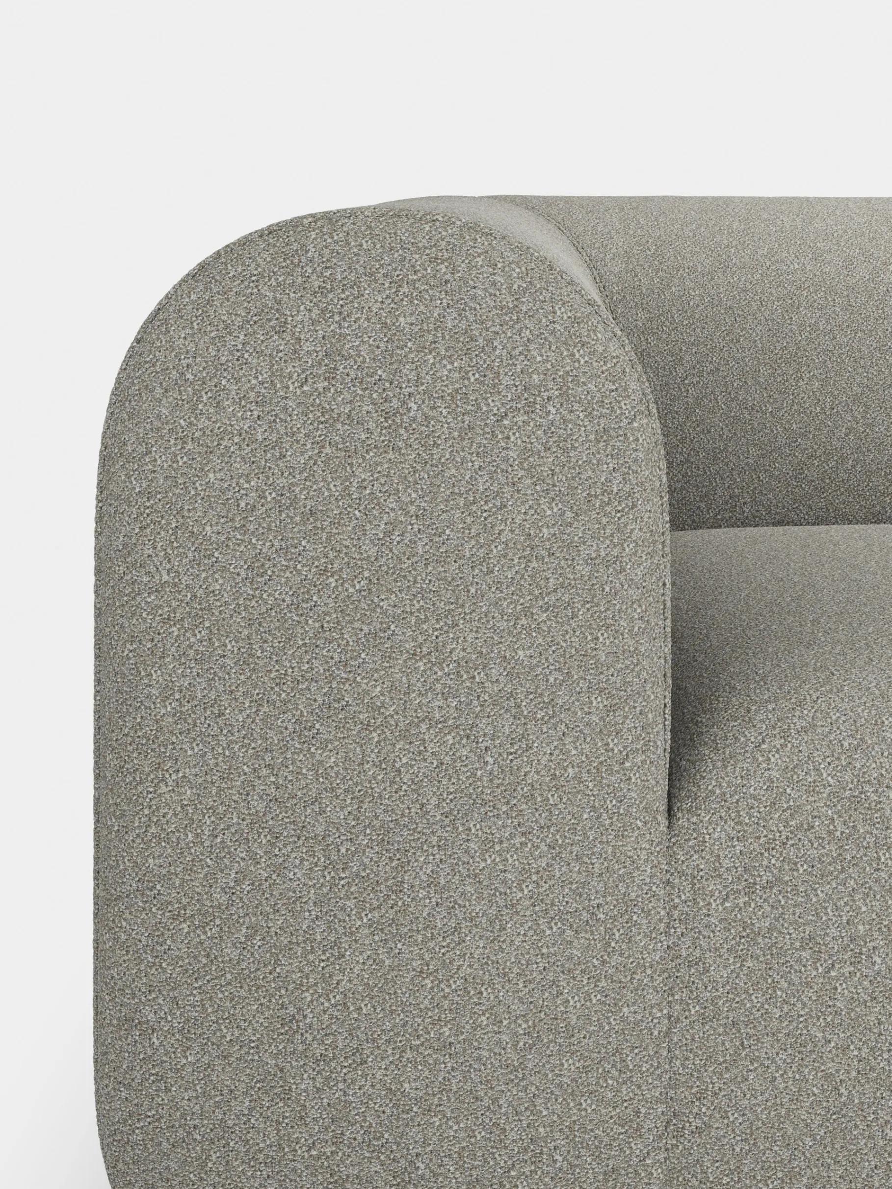 Plump Left Arm & Right Facing Chaise Longue Modular Sofa