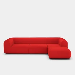 Plump Left Arm & Right Facing Chaise Longue Modular Sofa