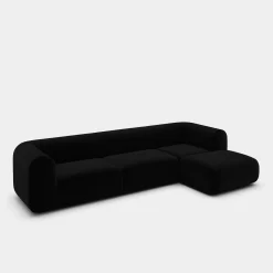 Plump Left Arm & Right Facing Chaise Longue Modular Sofa
