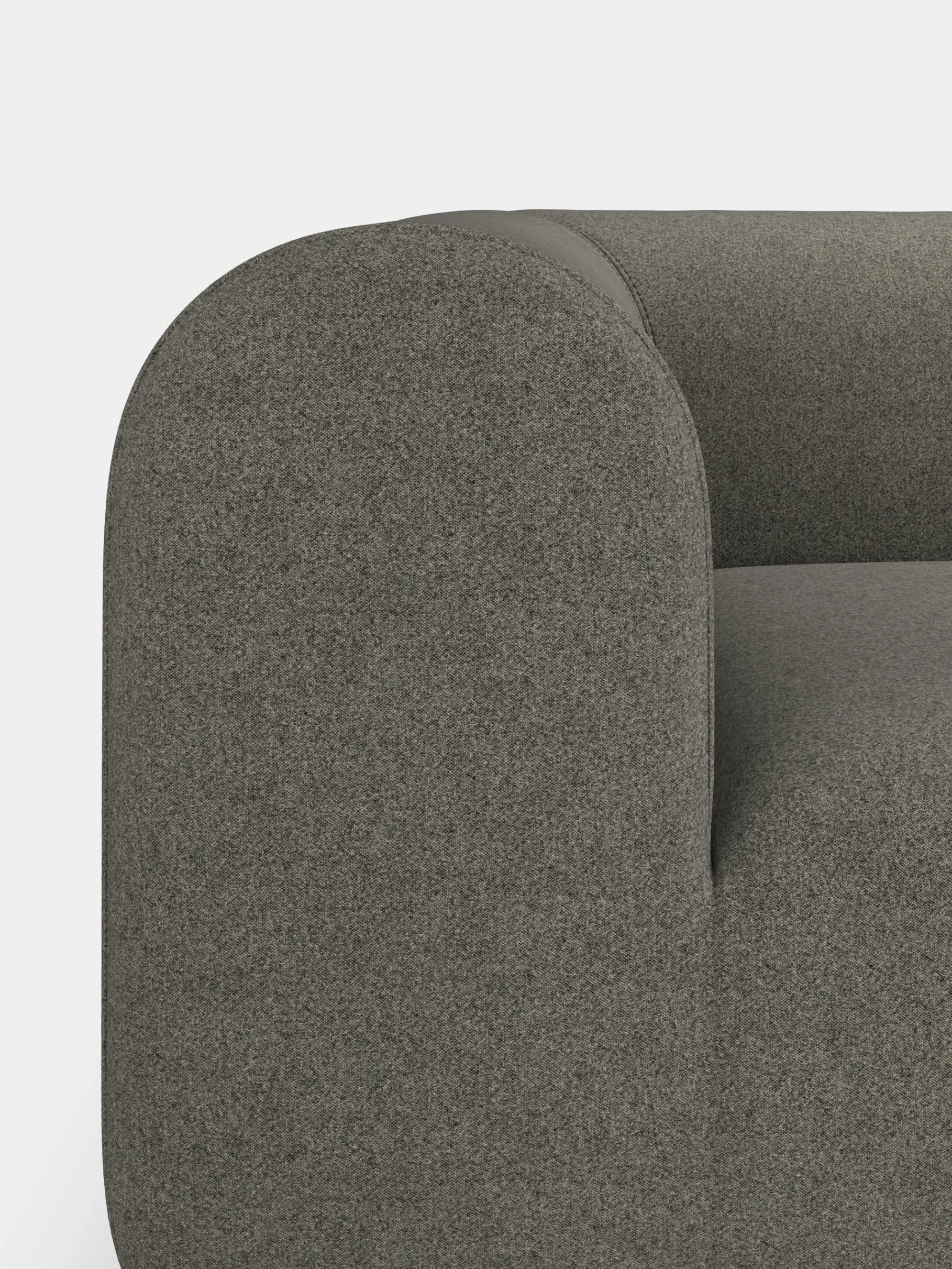 Plump Left Arm & Right Facing Chaise Longue Modular Sofa