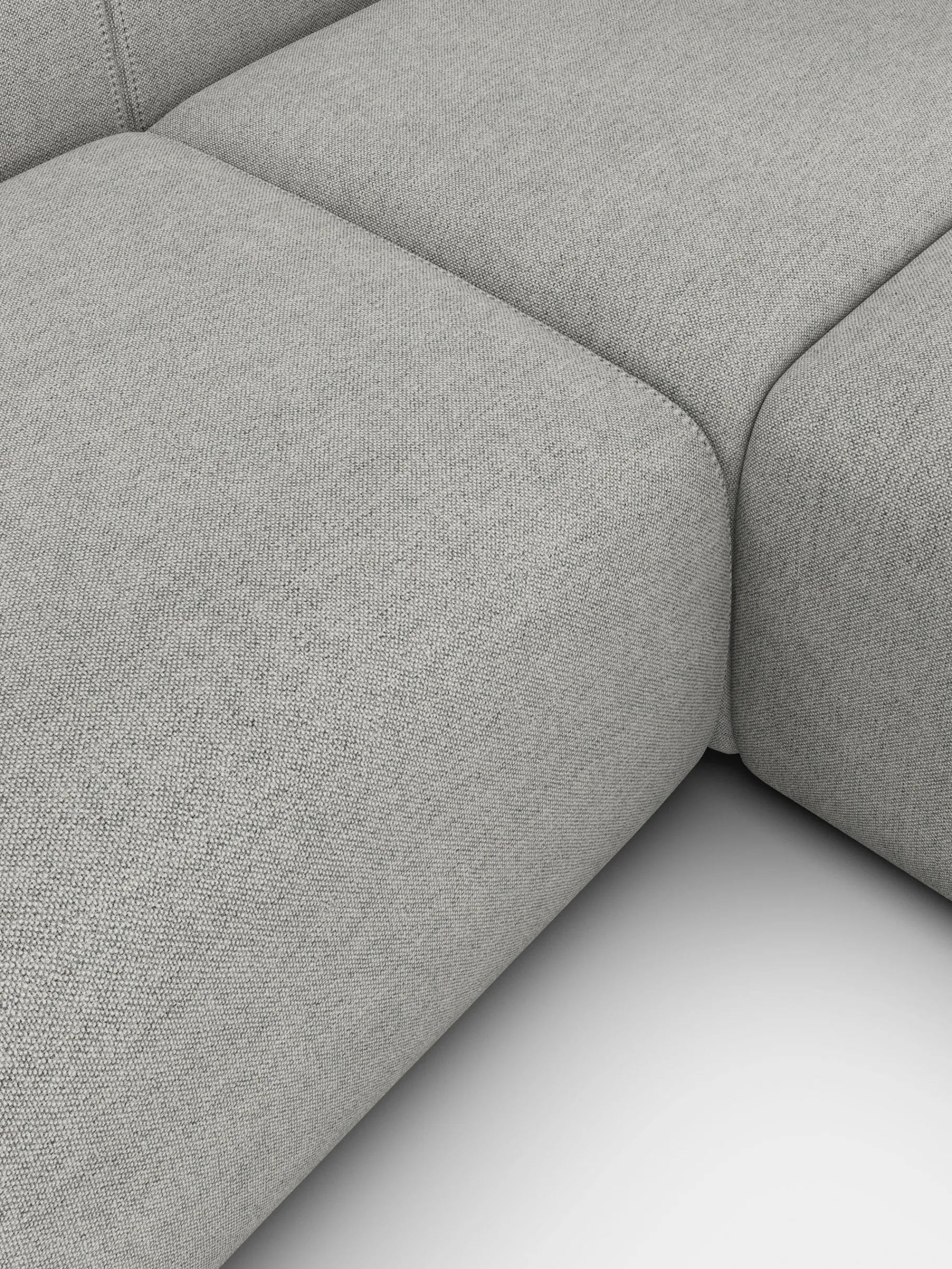 Plump Left Arm & Right Facing Chaise Longue Modular Sofa