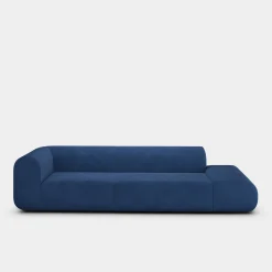 Plump Left Arm Facing Backrest Modular Sofa