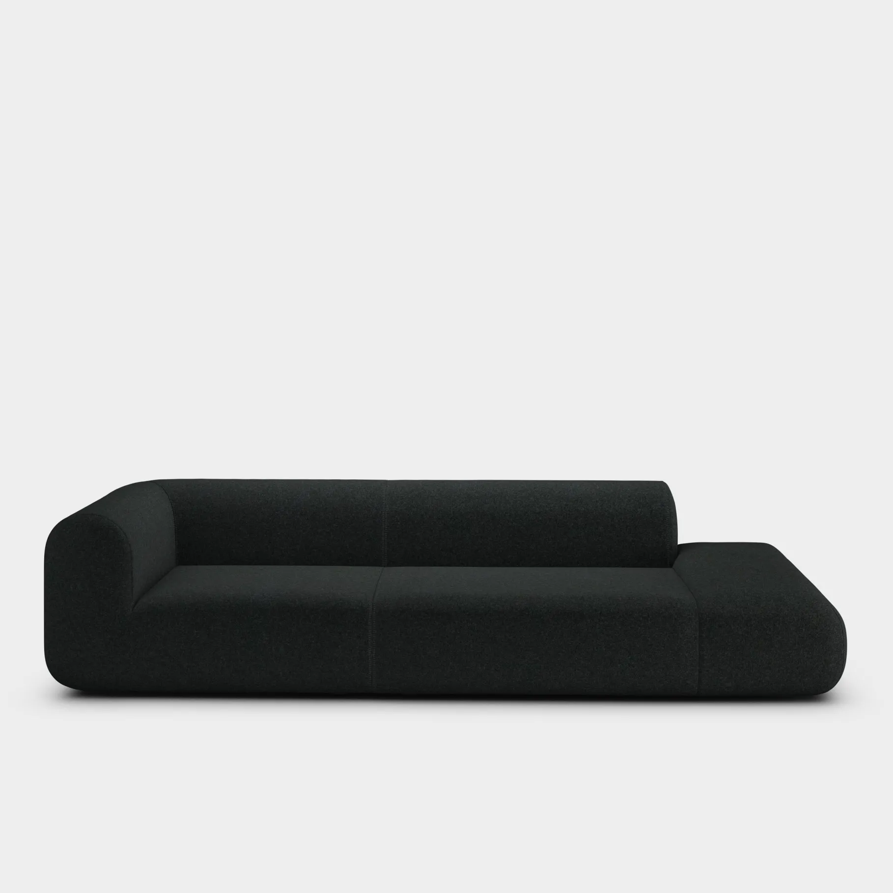 Plump Left Arm Facing Backrest Modular Sofa