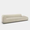 Plump Left Arm Facing Backrest Modular Sofa