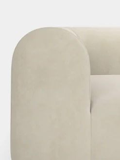 Plump Left Arm Facing Backrest Modular Sofa