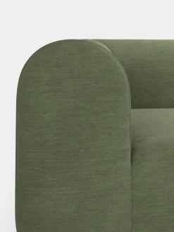 Plump Left Arm Facing Backrest Modular Sofa