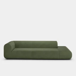 Plump Left Arm Facing Backrest Modular Sofa