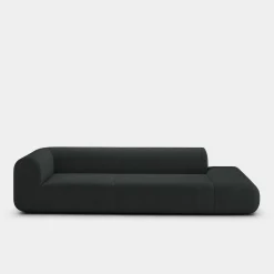 Plump Left Arm Facing Backrest Modular Sofa