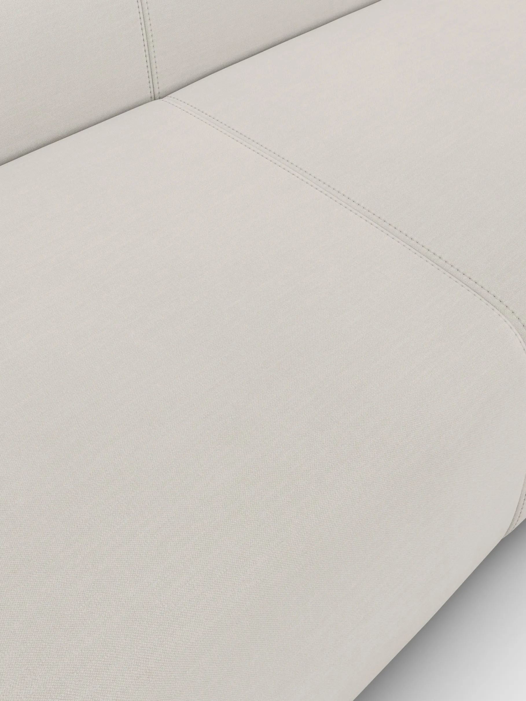 Plump Left Arm Facing Backrest Modular Sofa