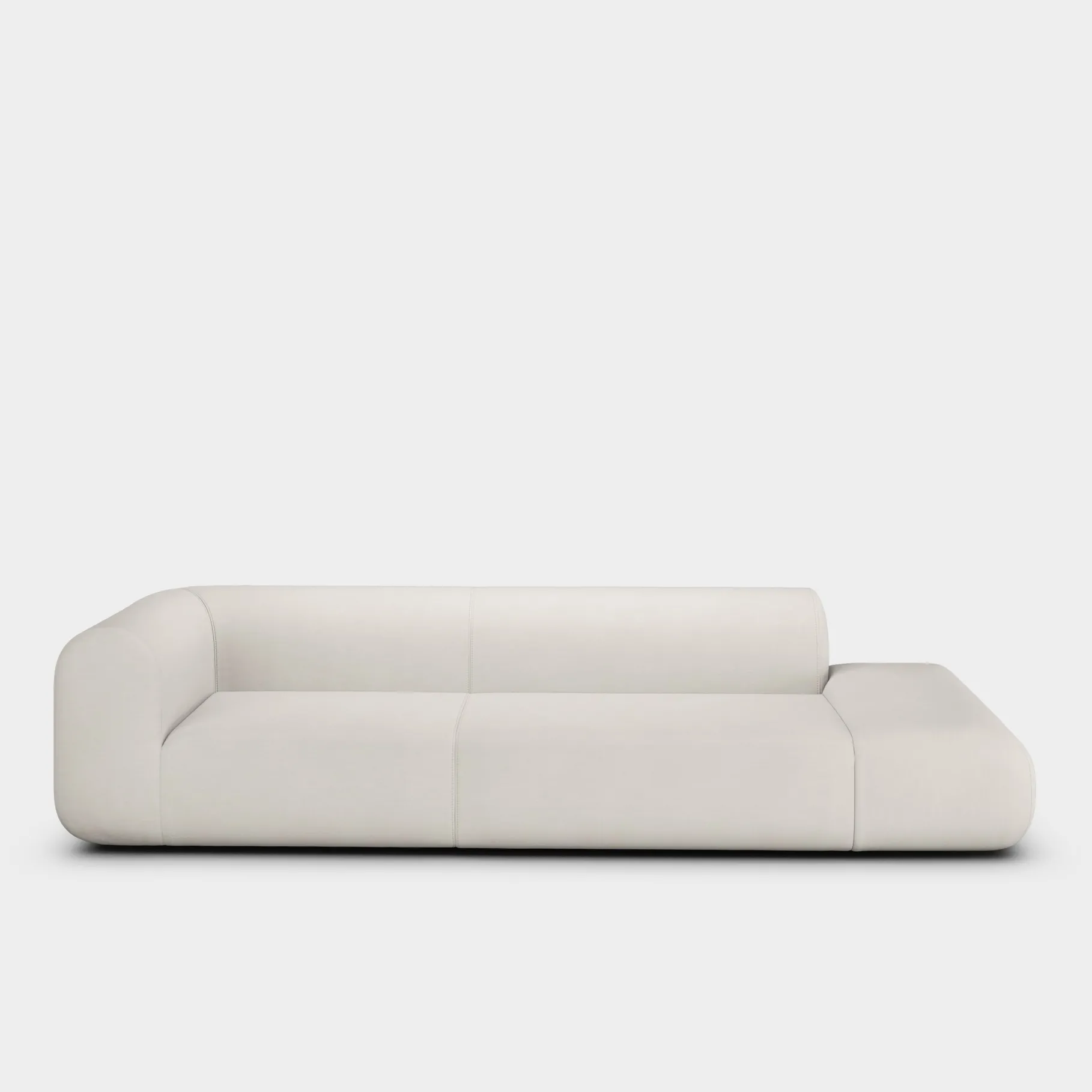 Plump Left Arm Facing Backrest Modular Sofa