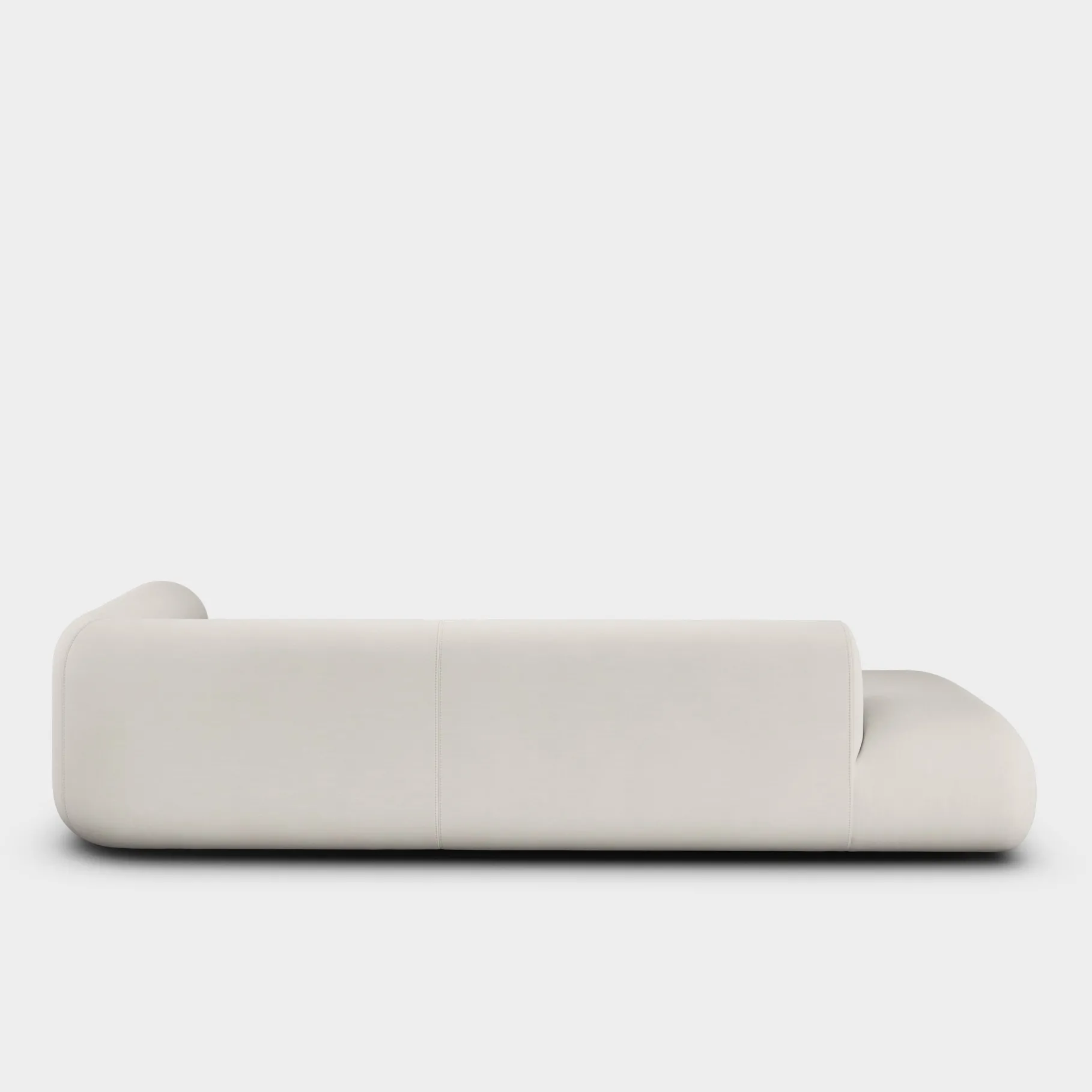 Plump Left Arm Facing Backrest Modular Sofa